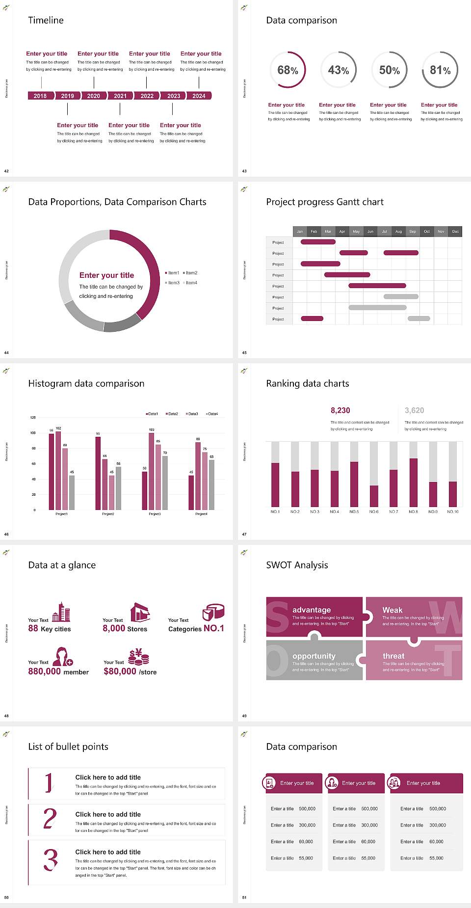 Joetsu University of Education Competition/Entrepreneurship Contest PPT Template4:3 ratio PPT effect preview image6