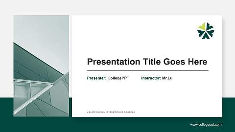 Jikei University of Health Care Sciences General Purpose PPT Template