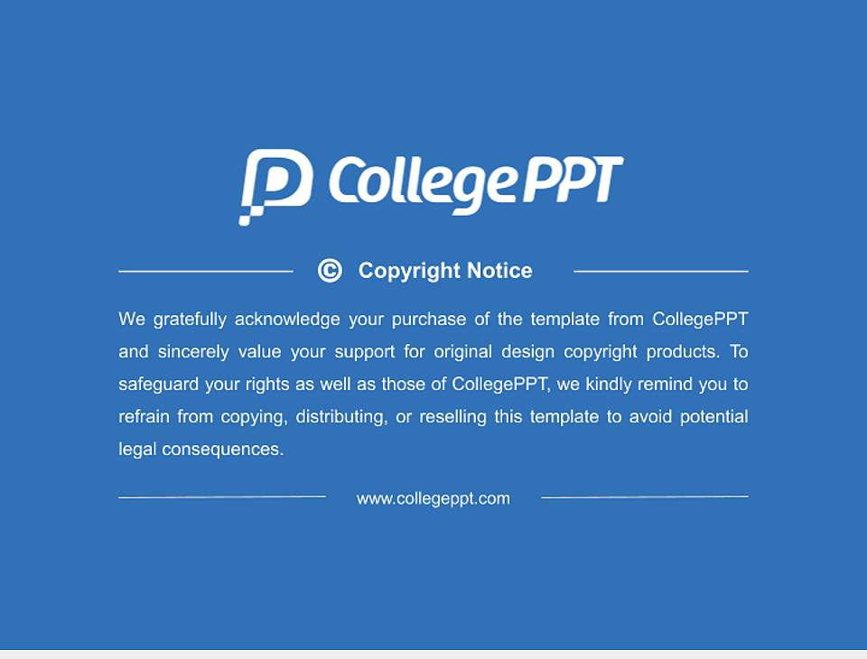 Jin-ai University Resume PPT Template4:3 ratio PPT effect preview image5