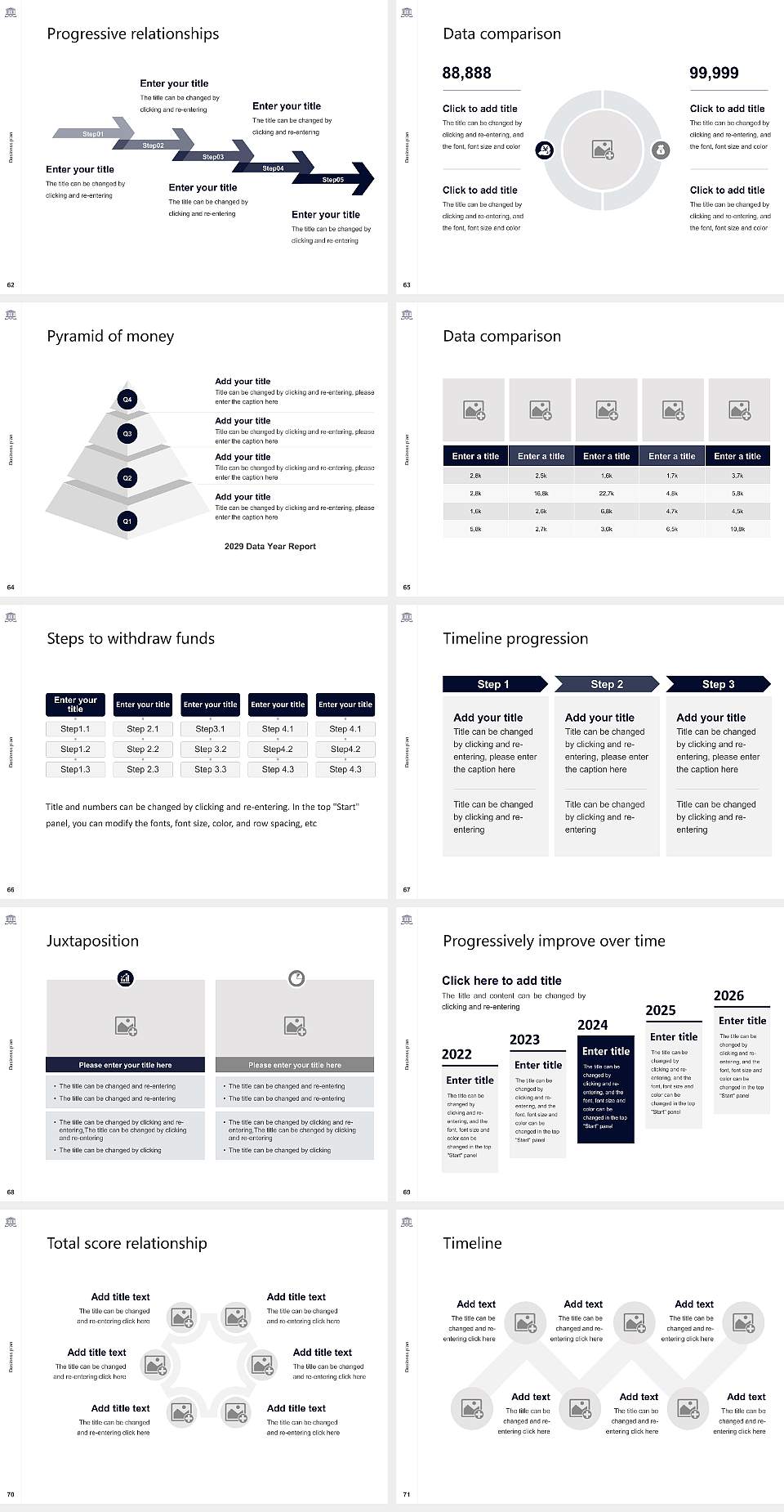 Kaichi International University Competition/Entrepreneurship Contest PPT Template4:3 ratio PPT effect preview image8
