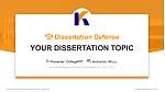 Kanazawa Professional University of Food Management Soutenance de thèse Modèle PPT