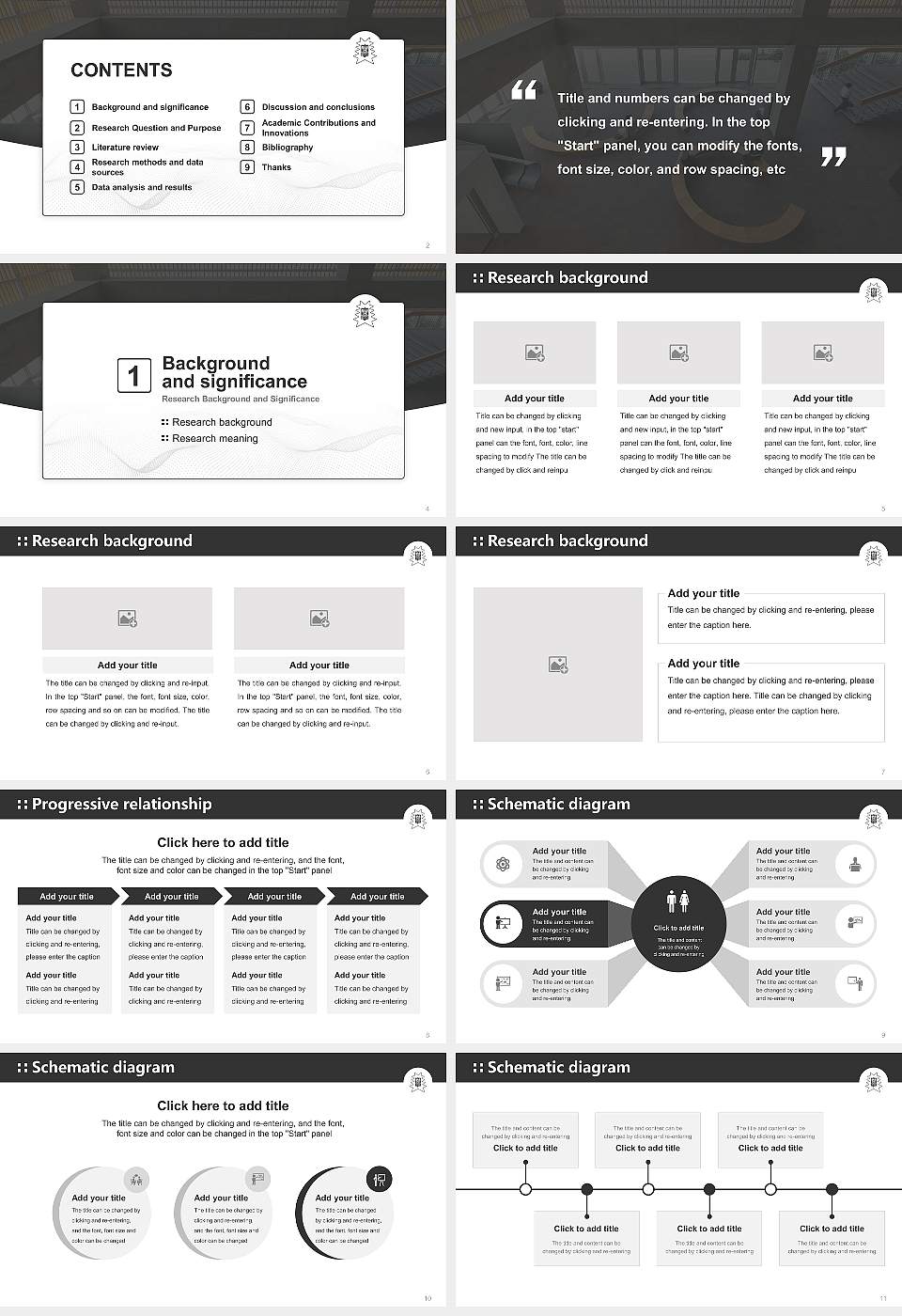 Kanazawa College of Art Graduation Thesis Defense PPT Template16:9 ratio PPT effect preview image2
