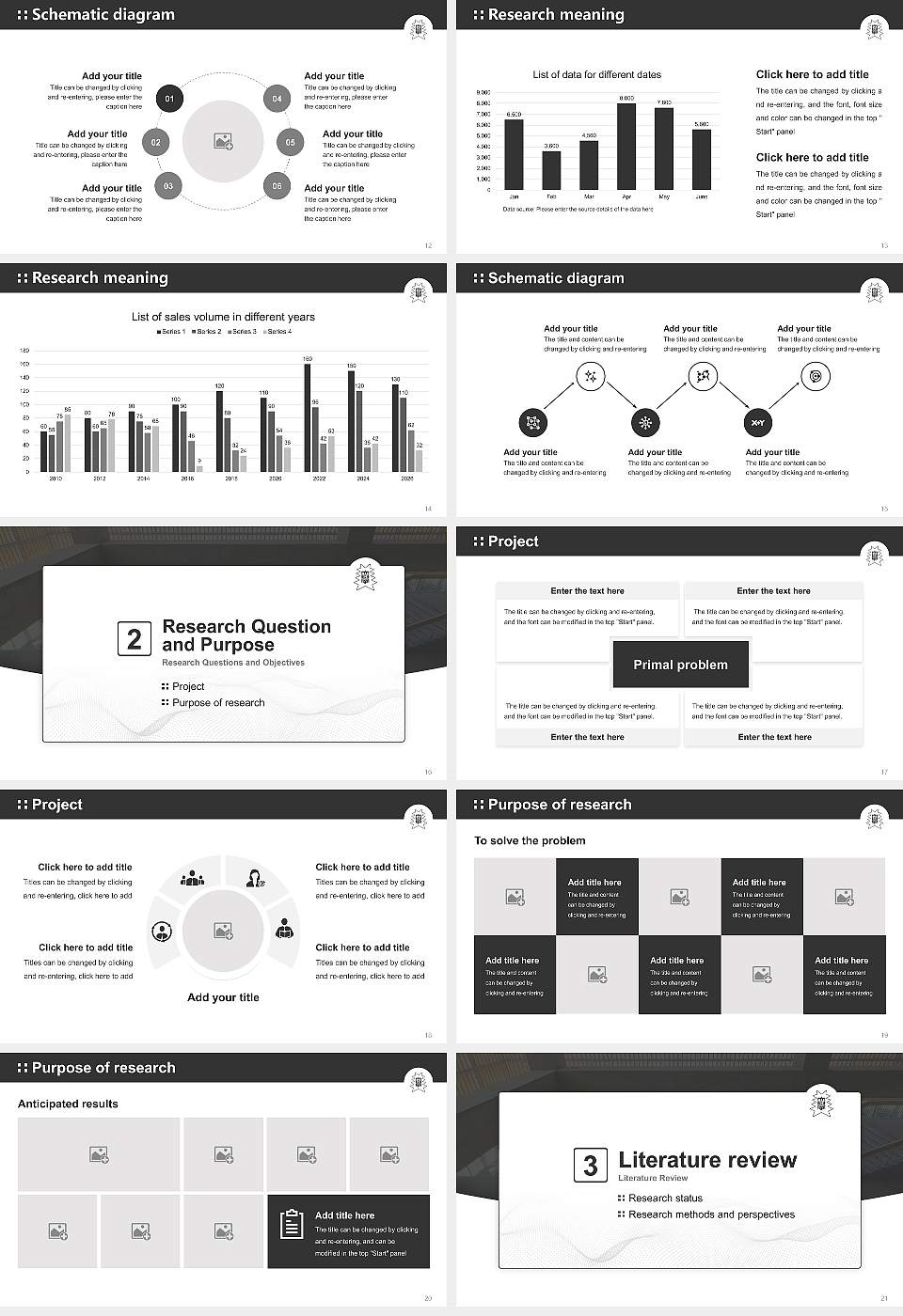 Kanazawa College of Art Graduation Thesis Defense PPT Template16:9 ratio PPT effect preview image3