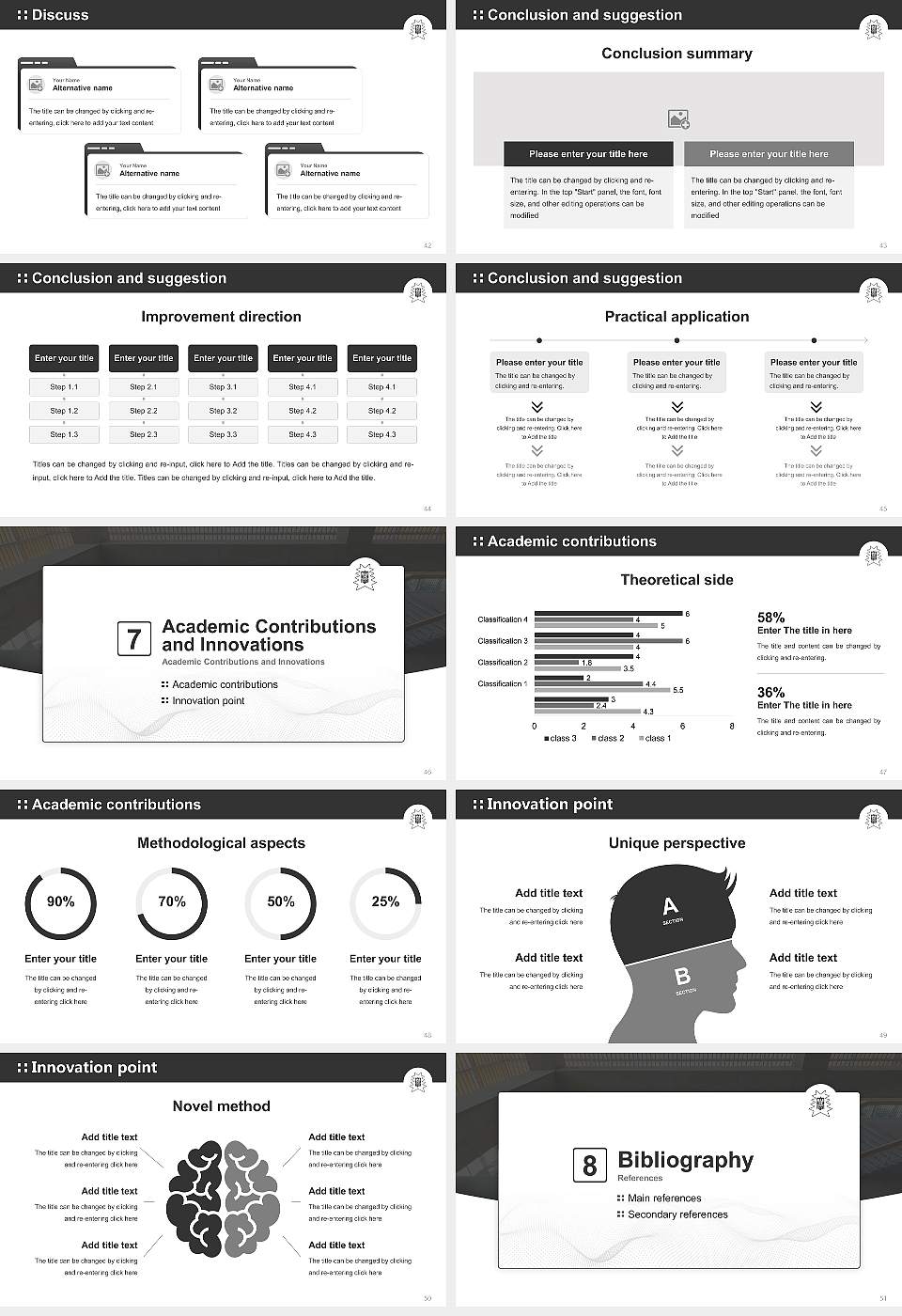 Kanazawa College of Art Graduation Thesis Defense PPT Template16:9 ratio PPT effect preview image6
