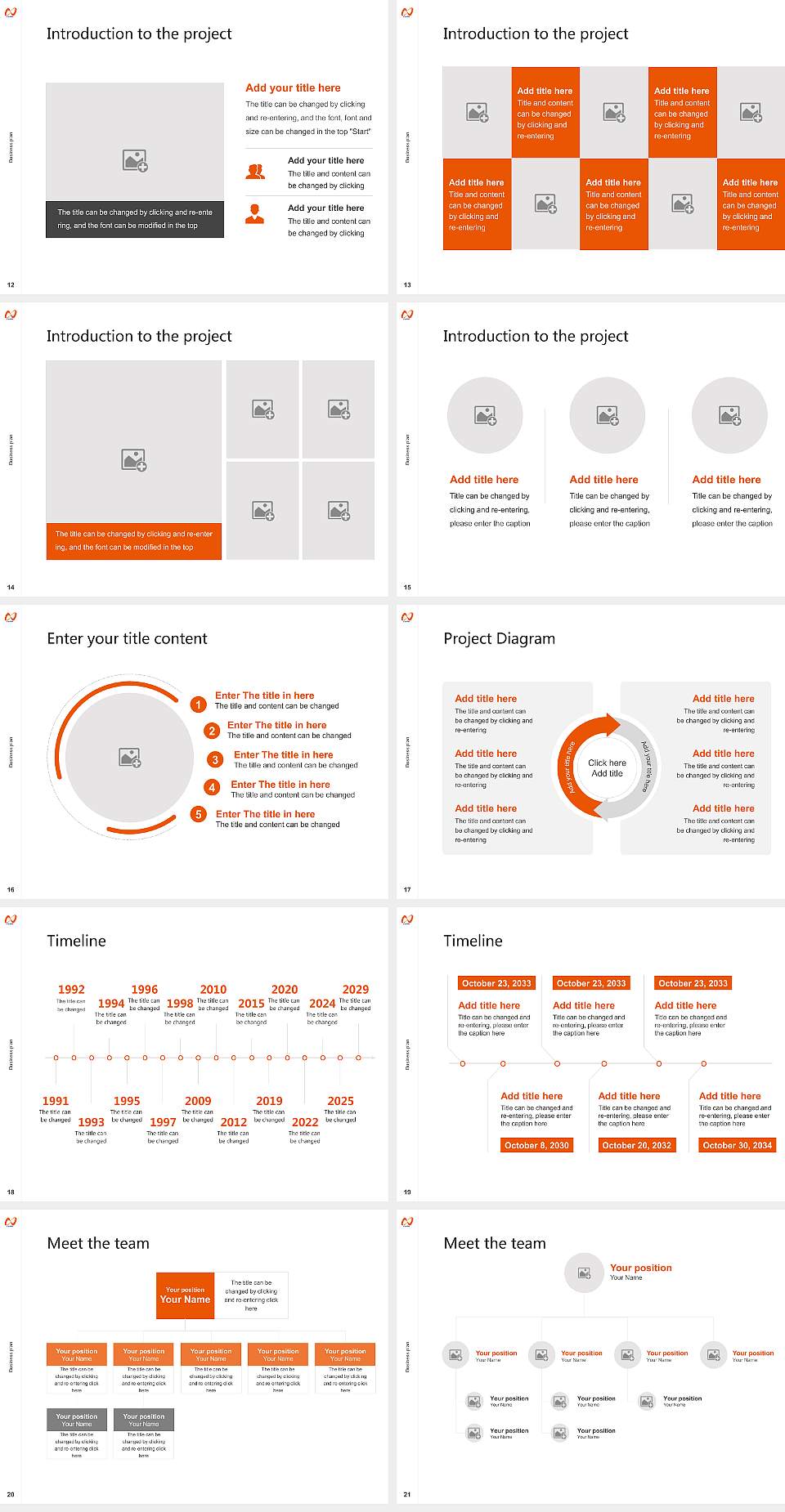 Kaishi Professional University Competition/Entrepreneurship Contest PPT Template4:3 ratio PPT effect preview image3