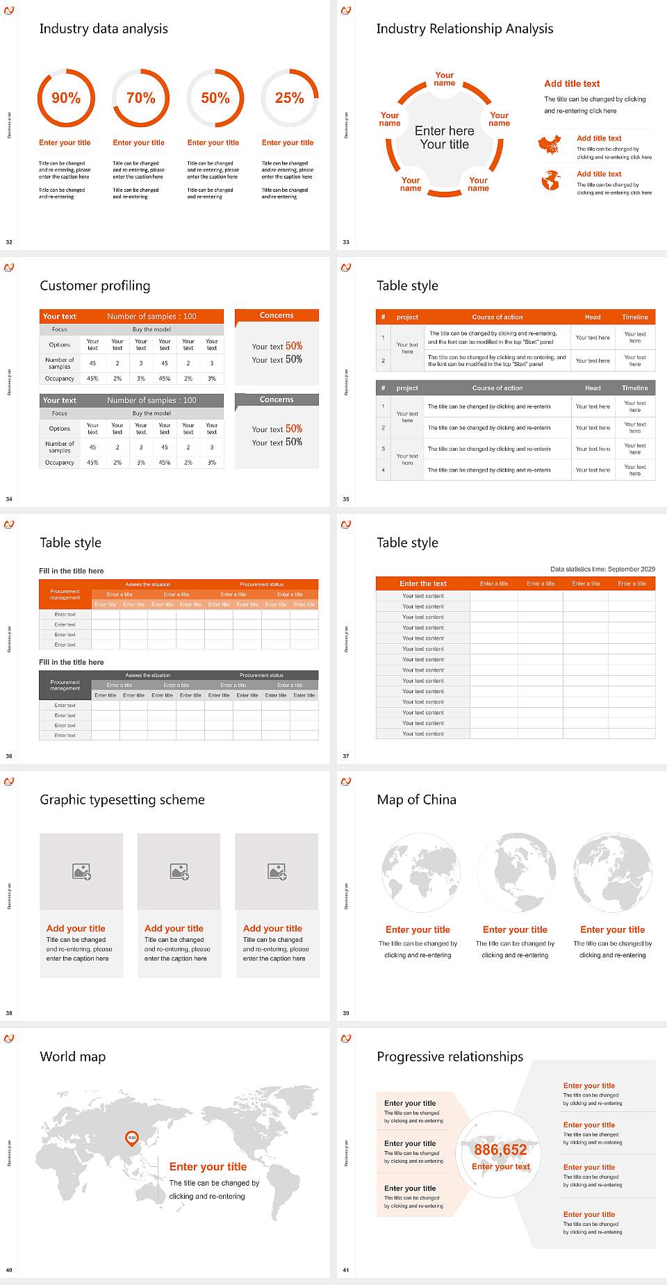 Kaishi Professional University Competition/Entrepreneurship Contest PPT Template4:3 ratio PPT effect preview image5