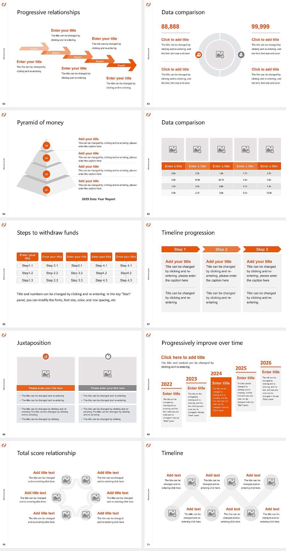 Kaishi Professional University Competition/Entrepreneurship Contest PPT Template4:3 ratio PPT effect preview image8