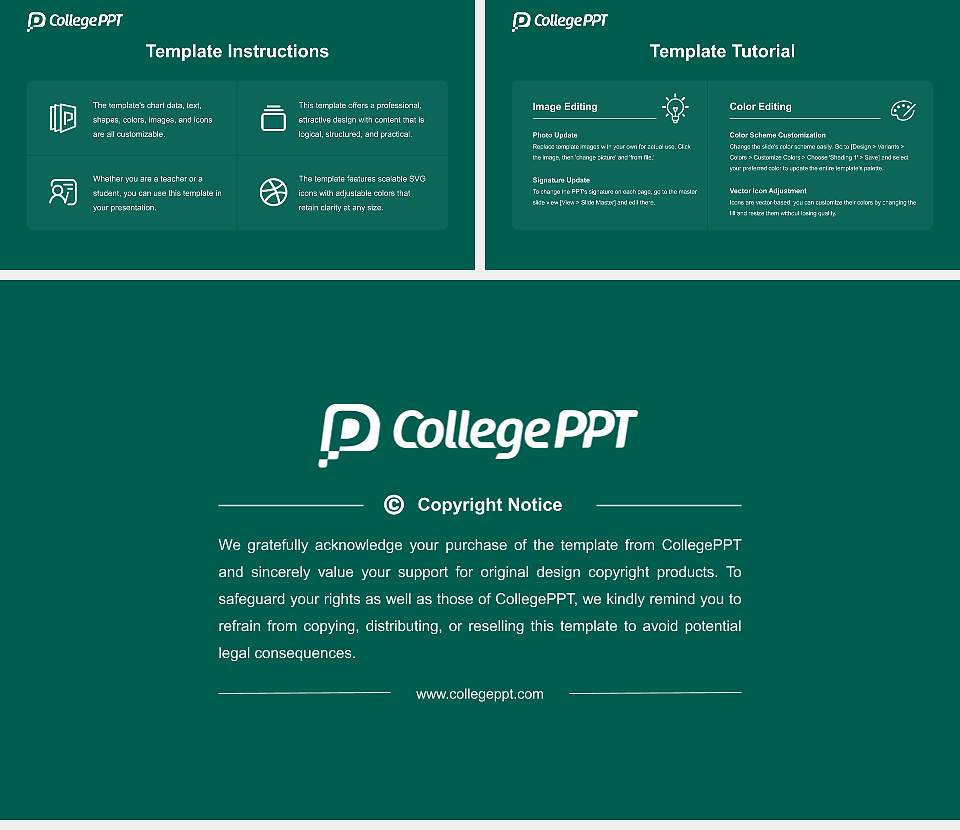 Kagawa Prefectural University of Health Sciences Academic Presentation/Research Findings Report PPT Template16:9 ratio PPT effect preview image5