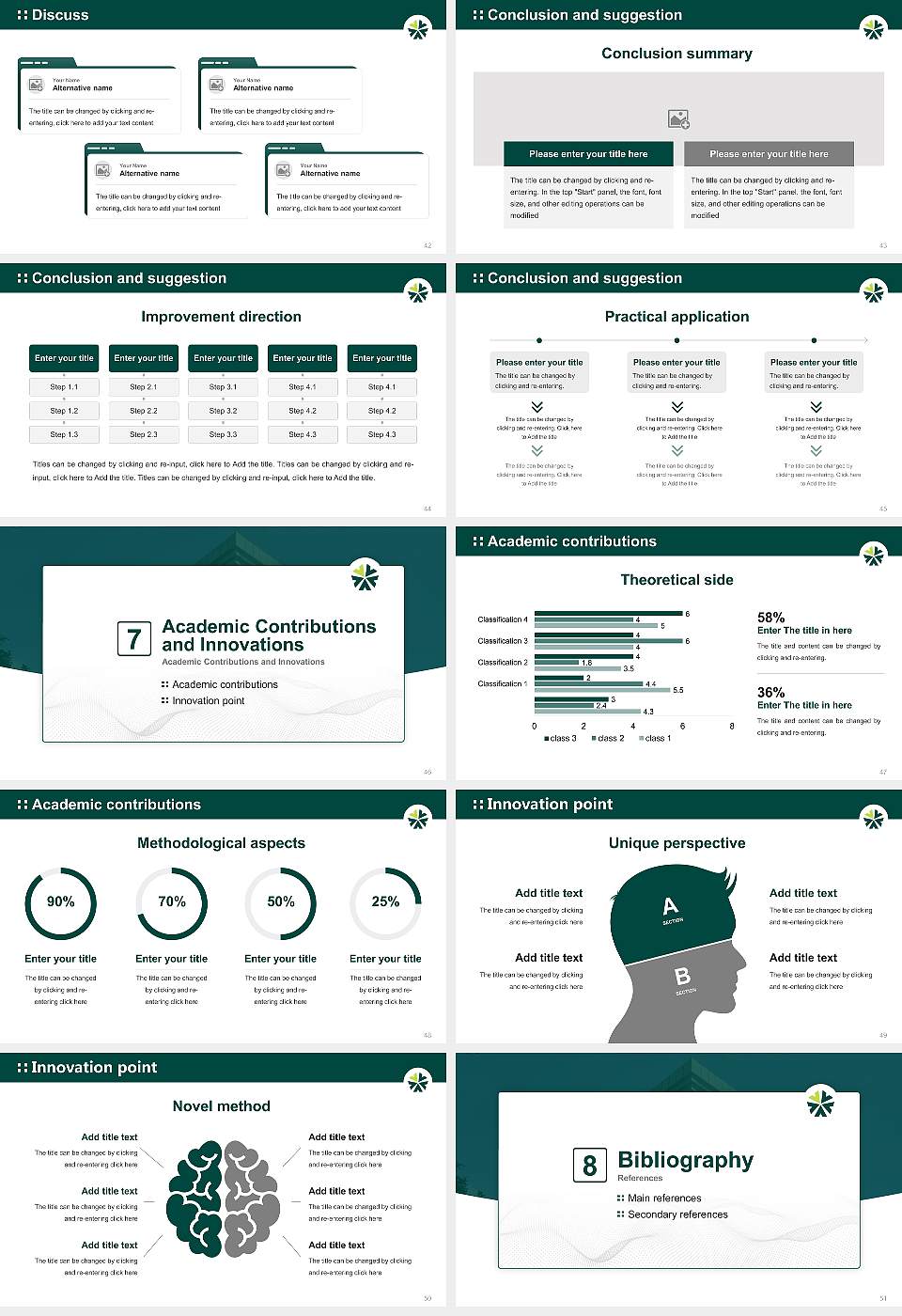Jikei University of Health Care Sciences Graduation Thesis Defense PPT Template16:9 ratio PPT effect preview image6