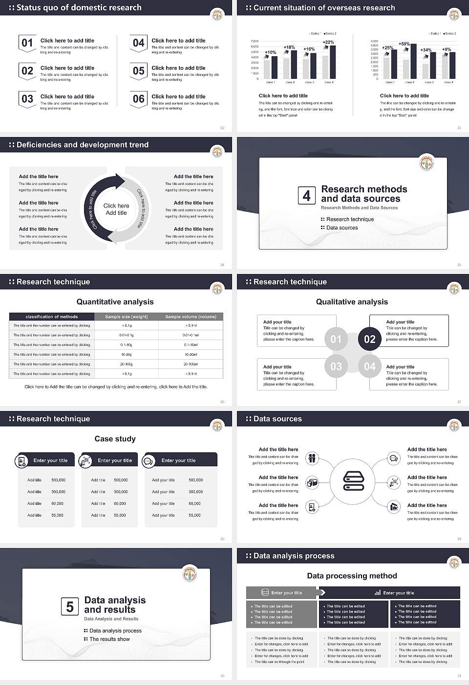 Kameda University of Health Sciences Graduation Thesis Defense PPT Template16:9 ratio PPT effect preview image4