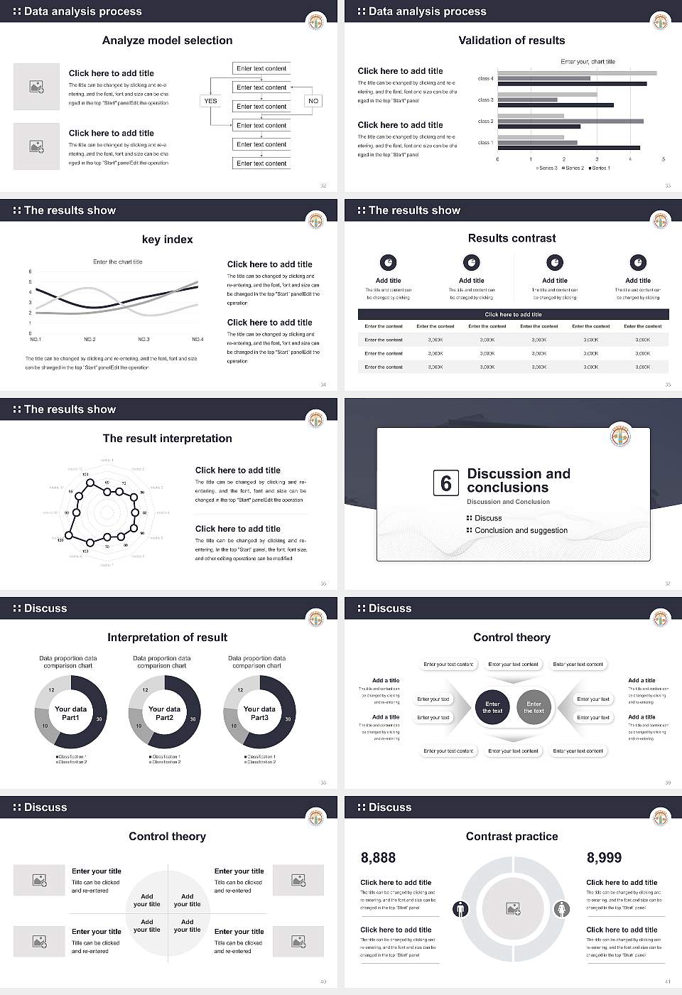 Kameda University of Health Sciences Graduation Thesis Defense PPT Template16:9 ratio PPT effect preview image5