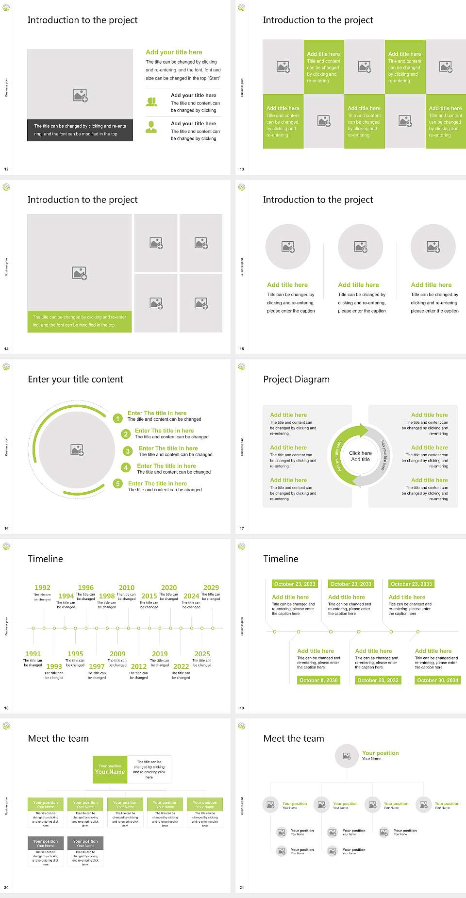 Kamakura Women’s University Competition/Entrepreneurship Contest PPT Template4:3 ratio PPT effect preview image3
