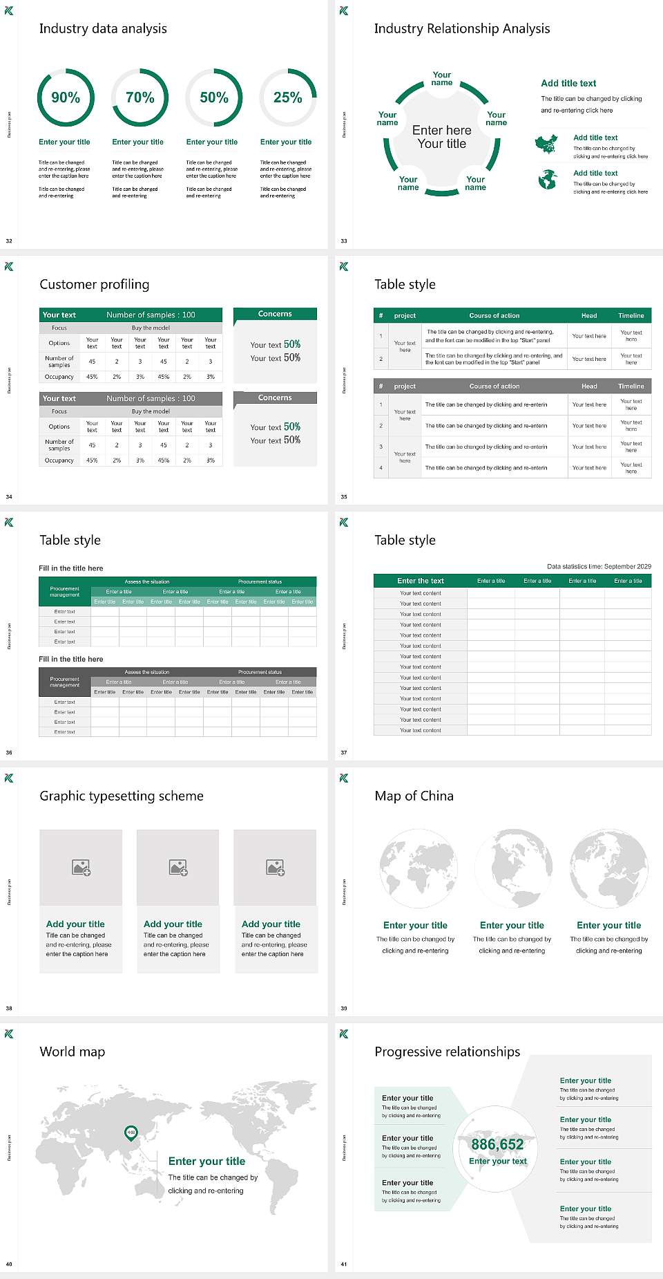 Kagoshima University Competition/Entrepreneurship Contest PPT Template4:3 ratio PPT effect preview image5