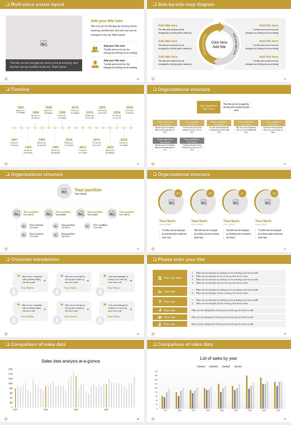 Japan University of Economics General Purpose PPT Template16:9 ratio PPT effect preview image3