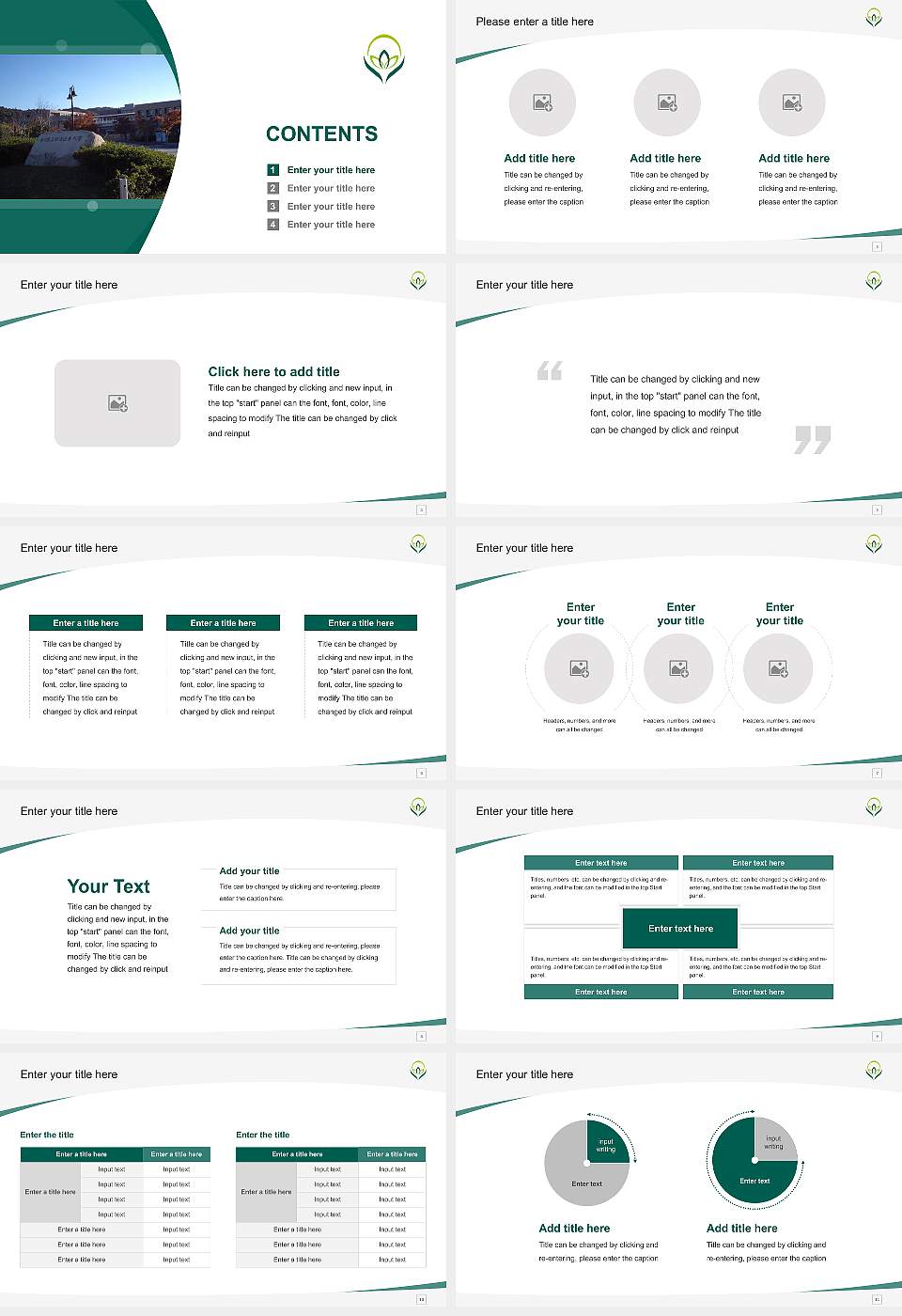 Kagawa Prefectural University of Health Sciences Course/Courseware Creation PPT Template16:9 ratio PPT effect preview image2