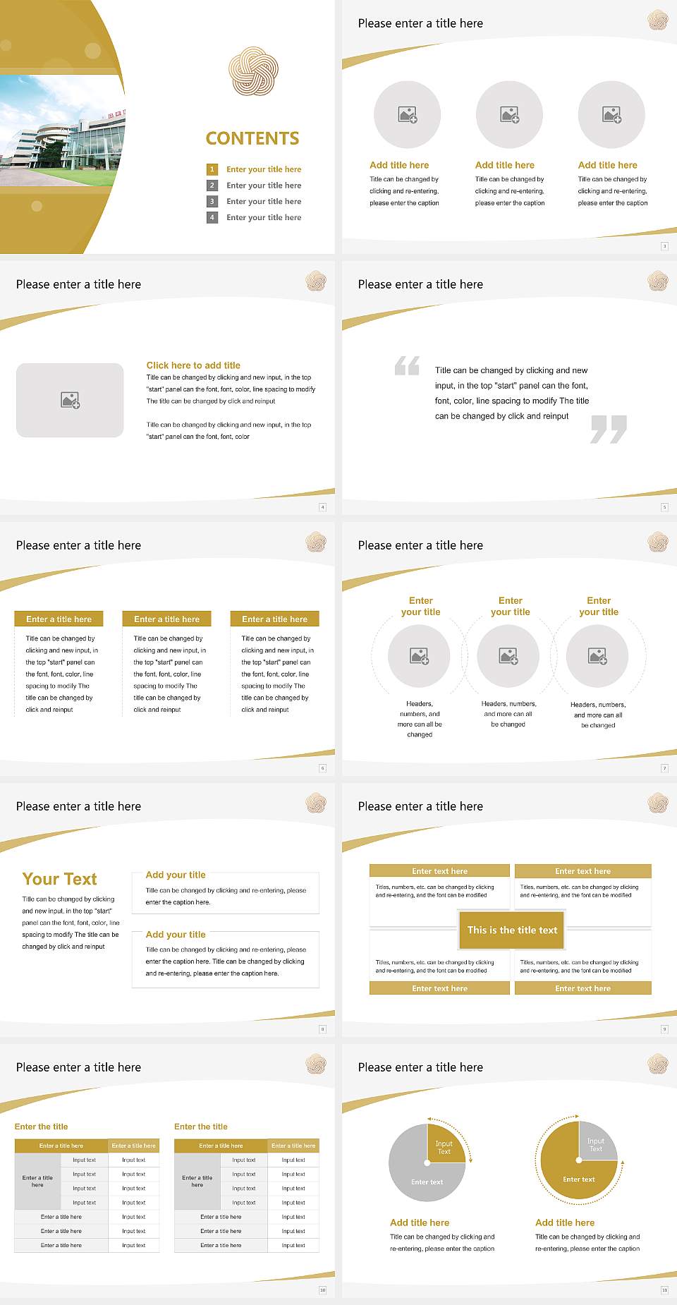 Japan University of Economics Course/Courseware Creation PPT Template4:3 ratio PPT effect preview image2