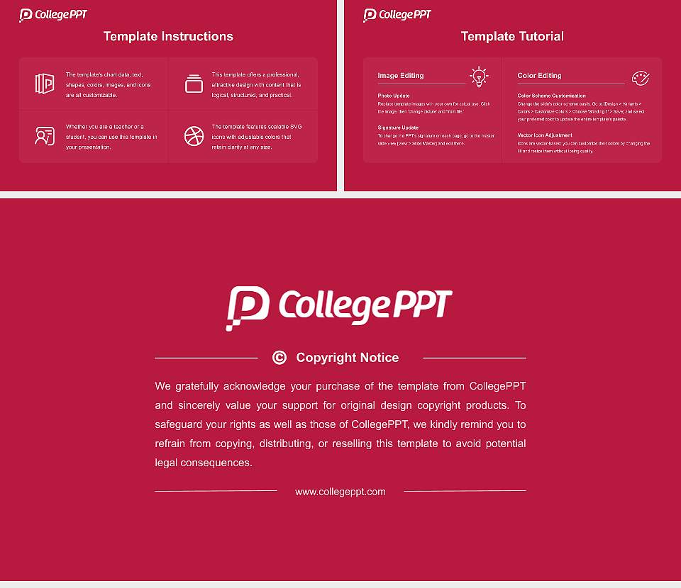 Kagawa Nutrition University Course/Courseware Creation PPT Template16:9 ratio PPT effect preview image5