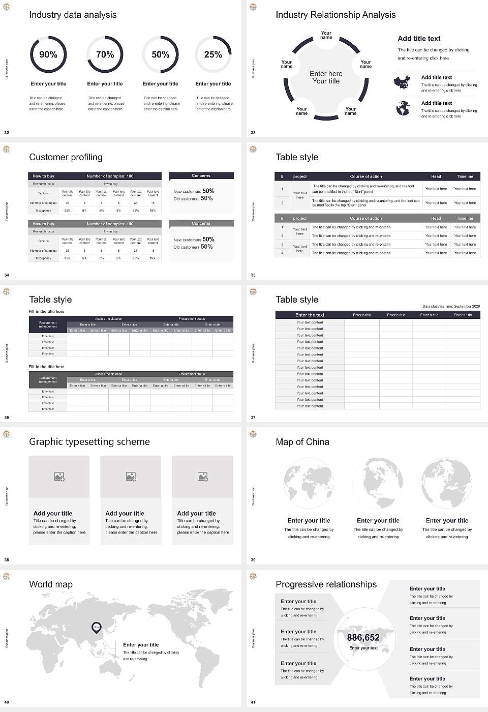 Kameda University of Health Sciences Competition/Entrepreneurship Contest PPT Template16:9 ratio PPT effect preview image5