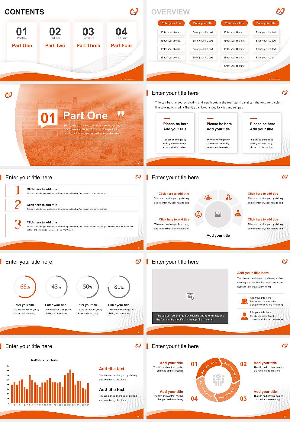 Kaishi Professional University Lecture Sharing and Networking Event PPT Template16:9 ratio PPT effect preview image2
