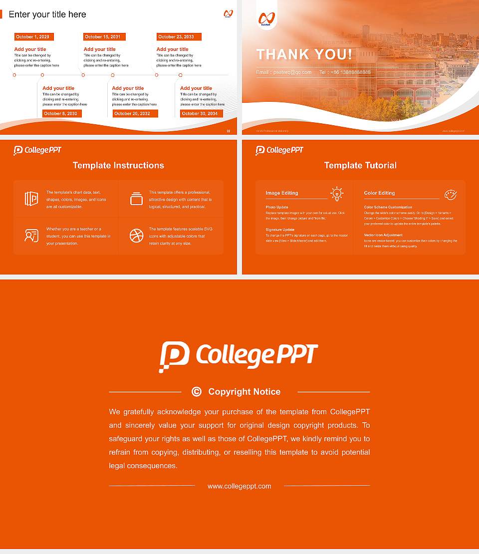 Kaishi Professional University Lecture Sharing and Networking Event PPT Template16:9 ratio PPT effect preview image4