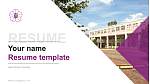 Jissen Women’s University CV PPT-sjabloon