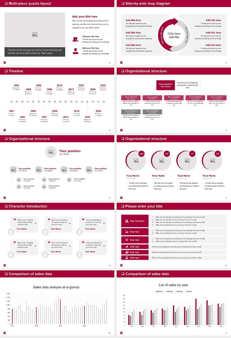 Kanazawa Gakuin University General Purpose PPT Template16:9 ratio PPT effect preview image3