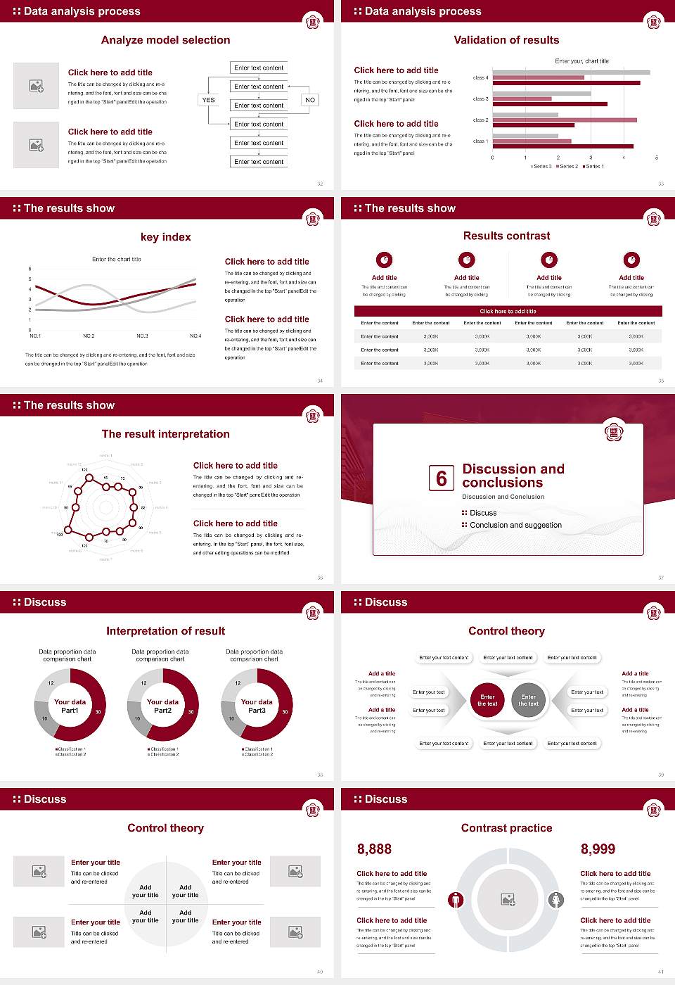 Kansai Medical University Graduation Thesis Defense PPT Template16:9 ratio PPT effect preview image5