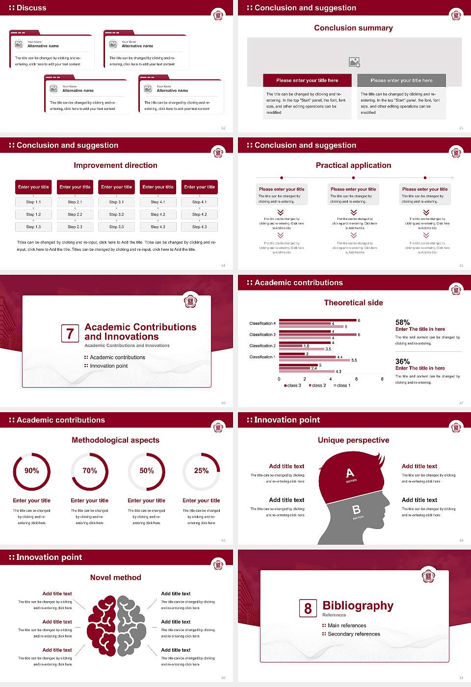 Kansai Medical University Graduation Thesis Defense PPT Template16:9 ratio PPT effect preview image6