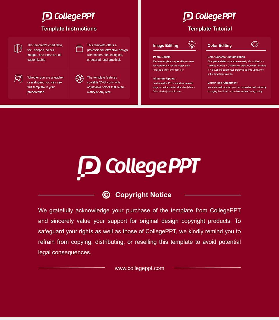 Kansai Medical University Academic Presentation/Research Findings Report PPT Template4:3 ratio PPT effect preview image5