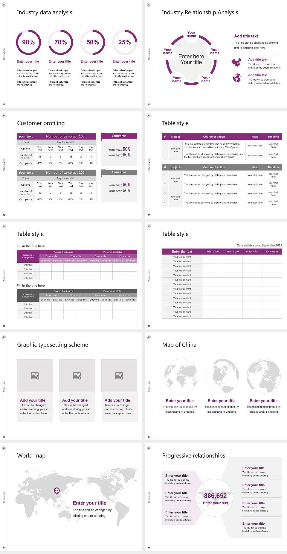 Jissen Women’s University Competition/Entrepreneurship Contest PPT Template4:3 ratio PPT effect preview image5