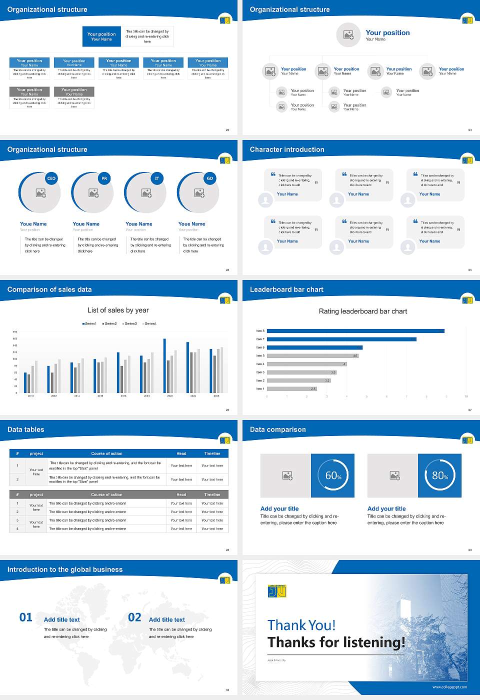 Josai University Academic Presentation/Research Findings Report PPT Template16:9 ratio PPT effect preview image4