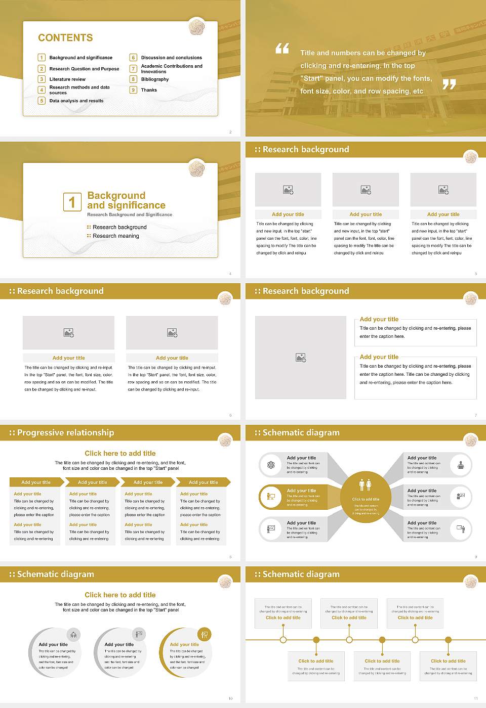 Japan University of Economics Graduation Thesis Defense PPT Template16:9 ratio PPT effect preview image2