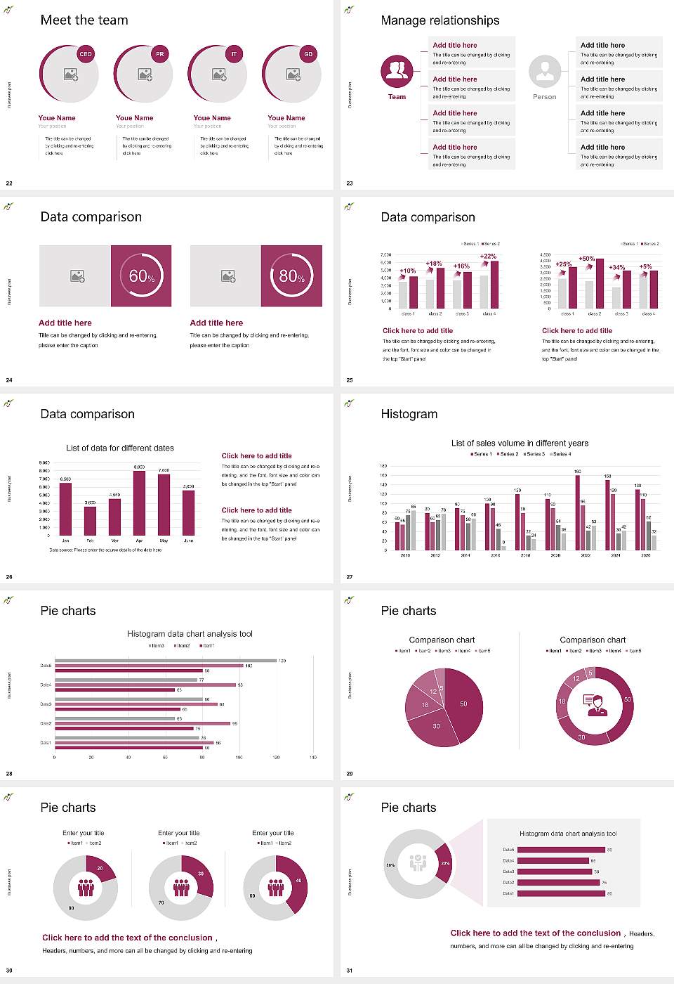 Joetsu University of Education Competition/Entrepreneurship Contest PPT Template16:9 ratio PPT effect preview image4