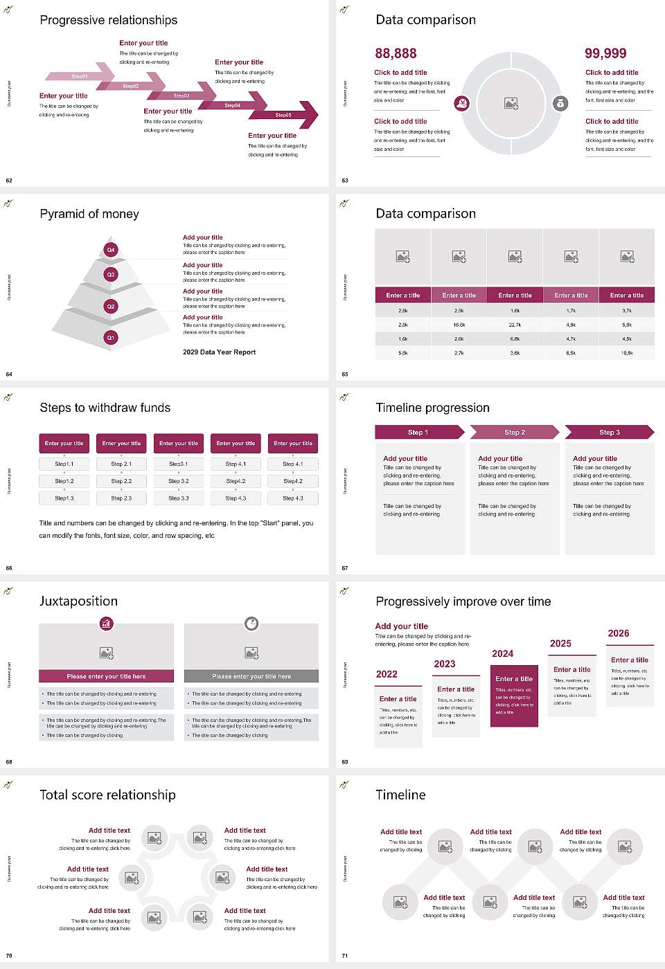 Joetsu University of Education Competition/Entrepreneurship Contest PPT Template16:9 ratio PPT effect preview image8
