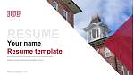 Indiana University of Pennsylvania-Main Campus이력서PPT 템플릿
