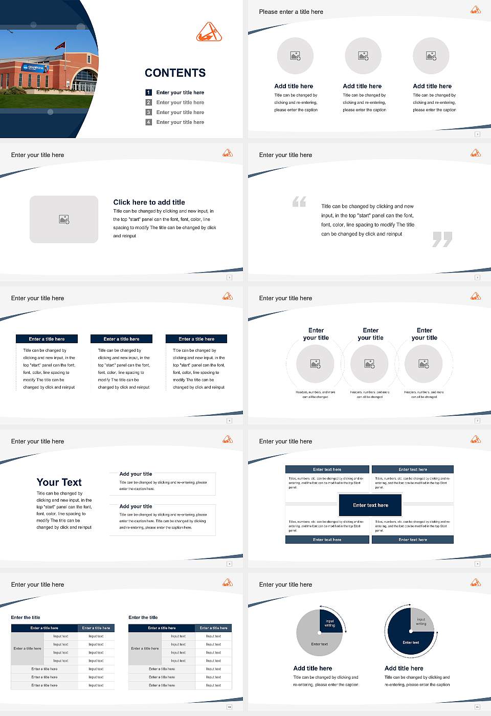 Hope College Course/Courseware Creation PPT Template16:9 ratio PPT effect preview image2