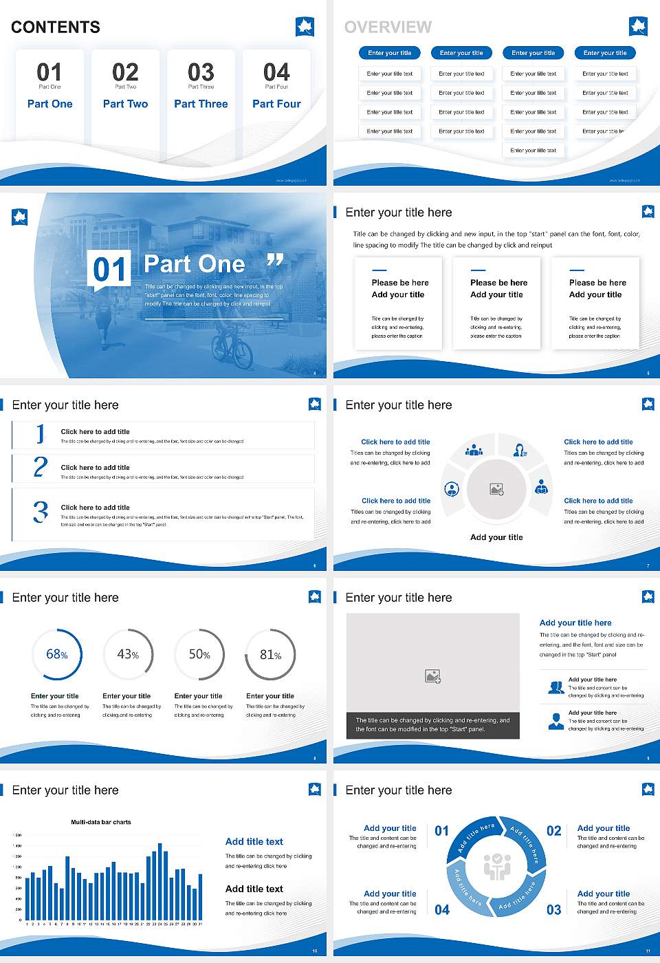 Indiana State University Lecture Sharing and Networking Event PPT Template16:9 ratio PPT effect preview image2