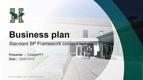 Husson University Competition/Entrepreneurship Contest PPT Template