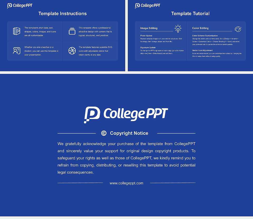 Heritage University Course/Courseware Creation PPT Template16:9 ratio PPT effect preview image5