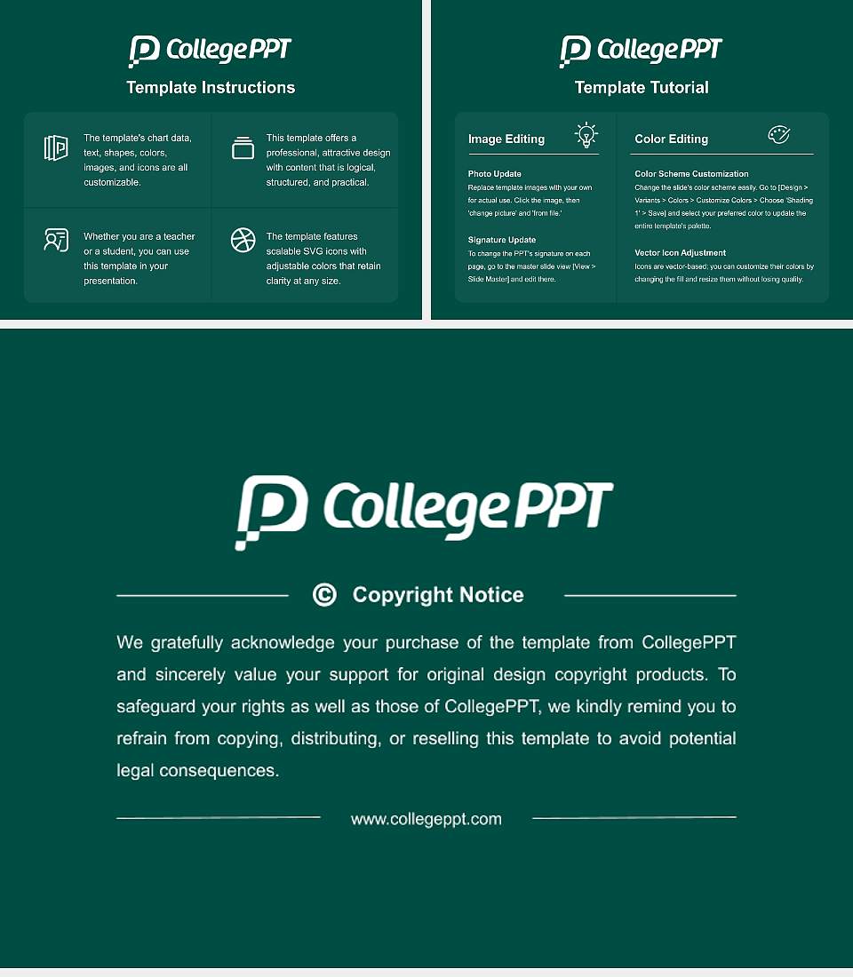 Husson University Academic Presentation/Research Findings Report PPT Template4:3 ratio PPT effect preview image5