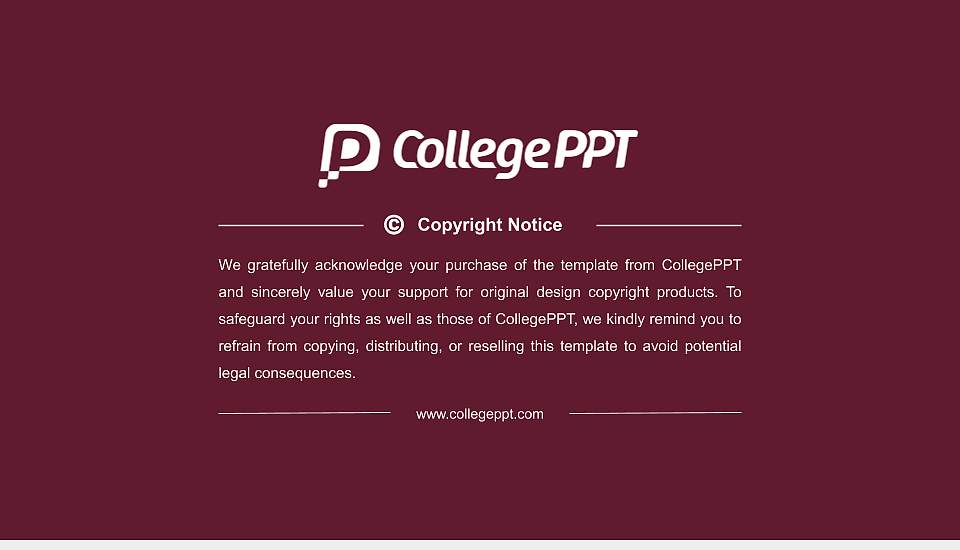 Holy Cross College Resume PPT Template16:9 ratio PPT effect preview image5