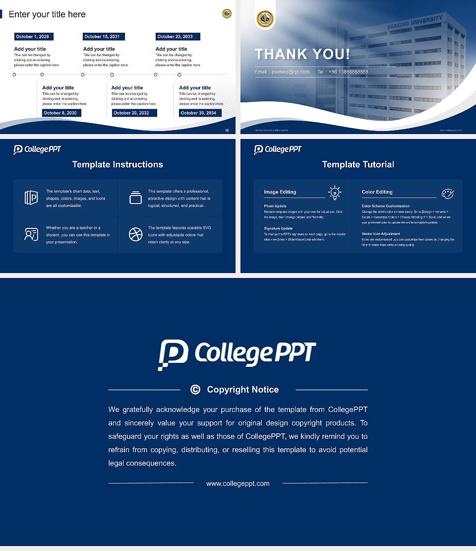 Herzing University-Minneapolis Lecture Sharing and Networking Event PPT Template16:9 ratio PPT effect preview image4