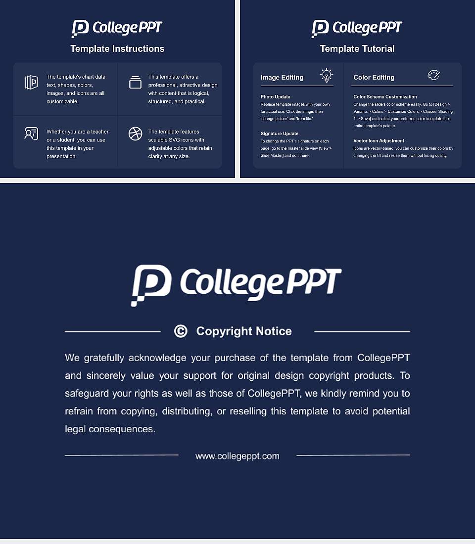 Hobe Sound Bible College Course/Courseware Creation PPT Template4:3 ratio PPT effect preview image5
