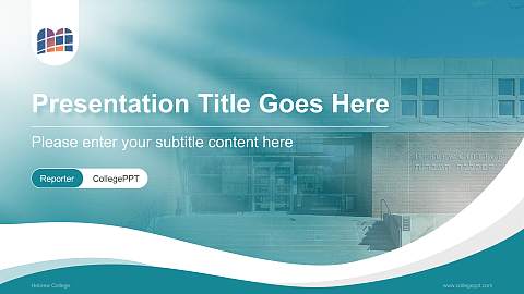 Hebrew College Lecture Sharing and Networking Event PPT Template