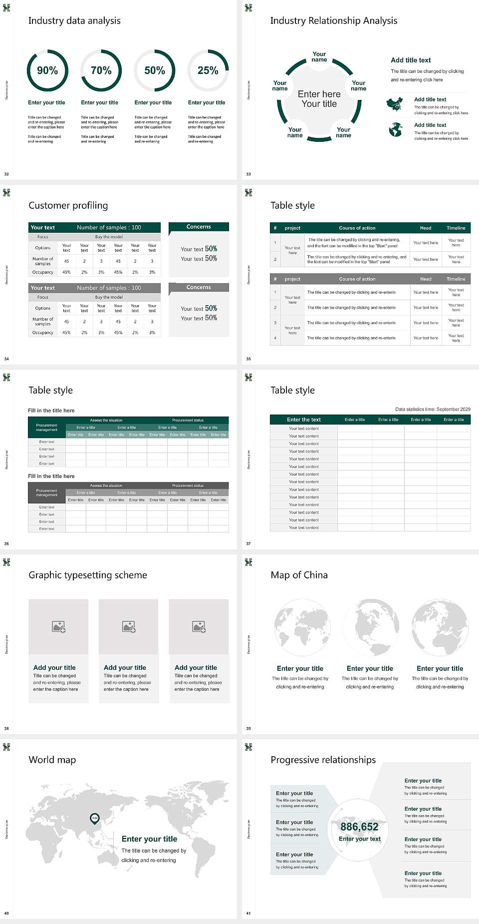 Husson University Competition/Entrepreneurship Contest PPT Template4:3 ratio PPT effect preview image5