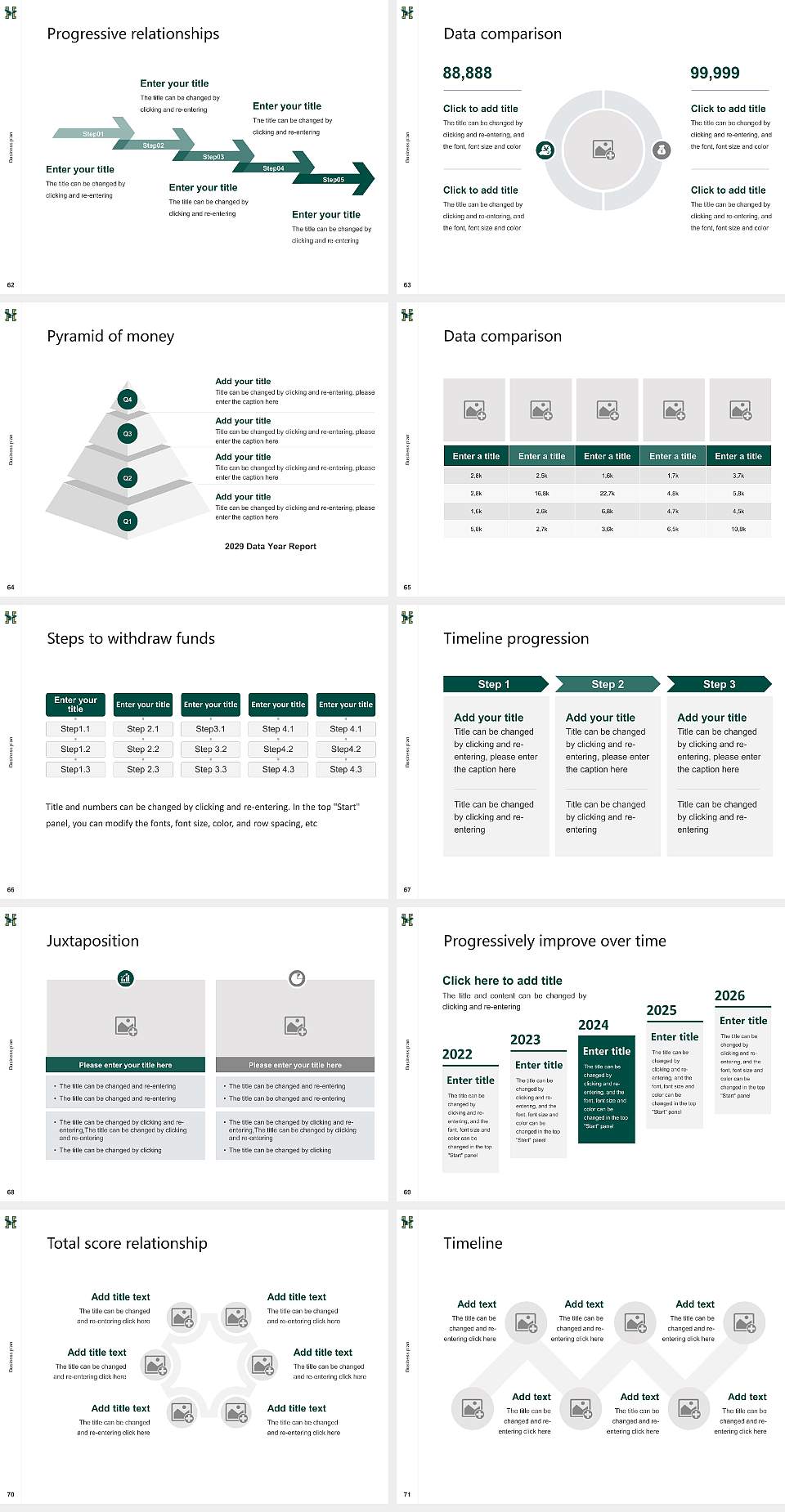 Husson University Competition/Entrepreneurship Contest PPT Template4:3 ratio PPT effect preview image8