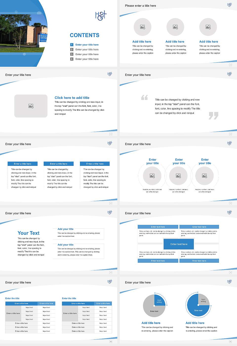 Houston Graduate School of Theology Course/Courseware Creation PPT Template16:9 ratio PPT effect preview image2