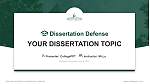 Huntington University Graduation Thesis Defense PPT Template
