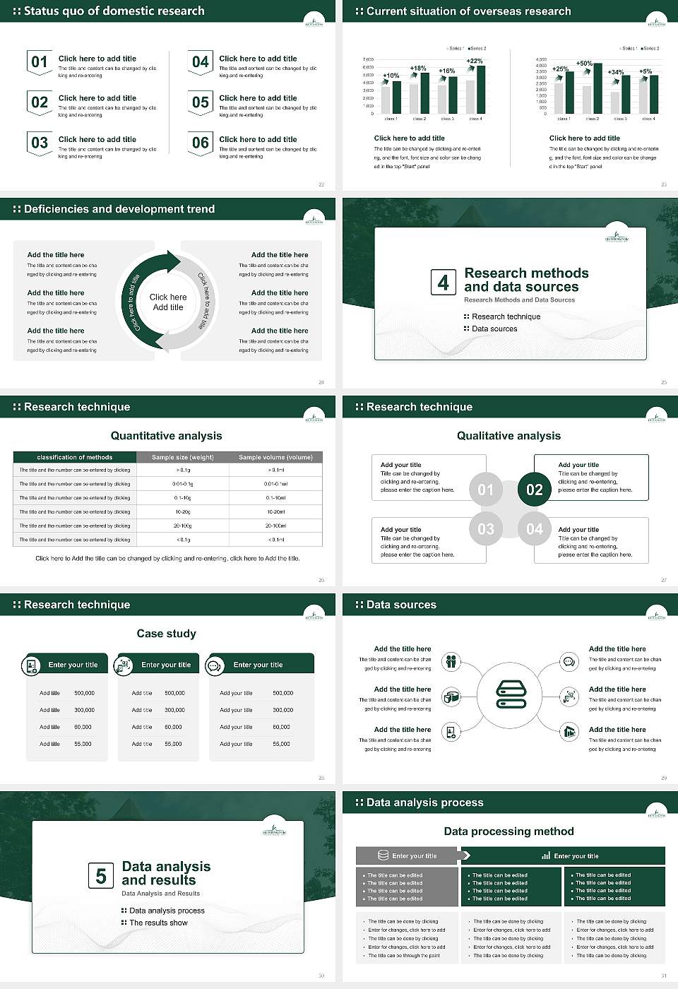 Huntington University Graduation Thesis Defense PPT Template16:9 ratio PPT effect preview image4