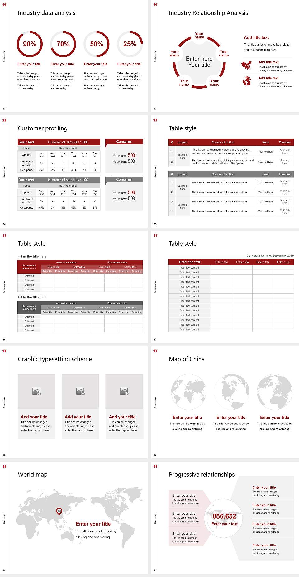 Huntingdon College Competition/Entrepreneurship Contest PPT Template4:3 ratio PPT effect preview image5